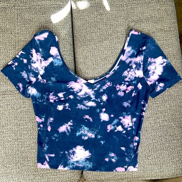 lululemon athletica Tops - Lululemon Align Tie Dye Shirt